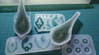 [DIY]Gỡ khuôn nhựa epoxy|<Muốn nói>