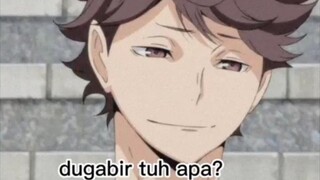 Hinata Dugabir?!  🤣, meme Haikyuu part 3