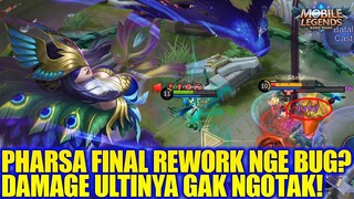 BUG PHARSA REWORK ?!? DAMAGE ULTINYA GAK ADA OTAK! AUTO CARRY IN TEAM! MOBILE LEGENDS