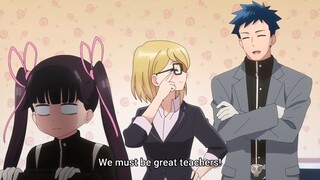 Desumi and Fudo being a teacher | Funny Moments | Koisekai