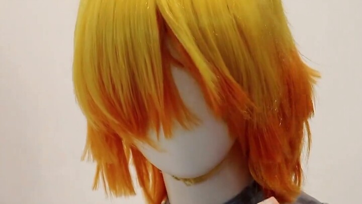 [Durian Mansion] Tutorial Styling Wig Zenitsu Istri Saya