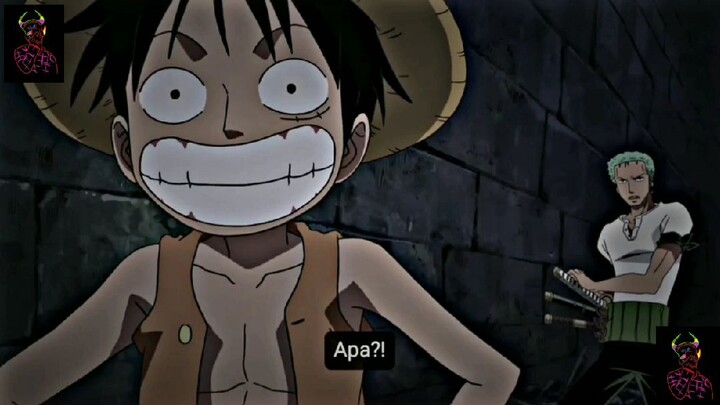 menjinakan versi luffy  😂