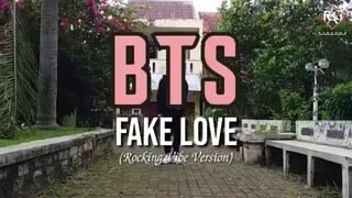 BTS - Fake Love Rocking vide Version ( dance cover by rialgho_dc