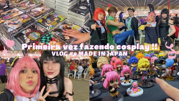 Vlog #9 - Fazendo cosplay de anya pela primeira vez em evento de anime !!