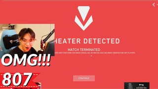 A CHEATER In Tenz Game! | Most Watched VALORANT Clips Today V807