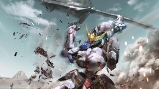 Berjuang untuk bertahan hidup, serigala liar ASW-G-08 Barbatos Gundam berlari kencang di Mars