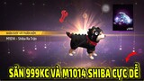 Test Vòng Quay Shiba Săn 999KC Và M1014 Shiba Siêu Dễ || Free Fire