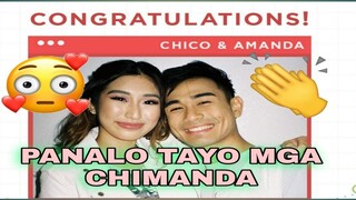 #Chico #Amanda #ChiManda #SaveItMusicVideoMo   CHIMANDA PANALO TAYO CONGRATULATIONS 🎊 ❤️ 👏 👏