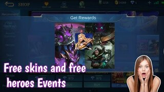 How to get free special skin plus free hero in mobile legends future events