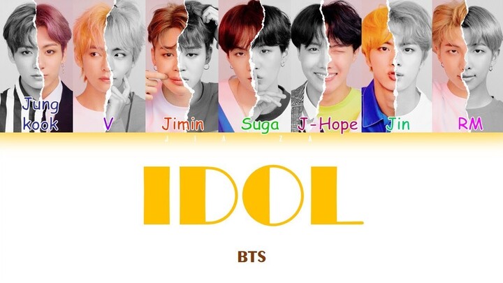 BTS (방탄소년단) “IDOL” (Sub indo) Lirik {Color Coded-Rom-Ind}