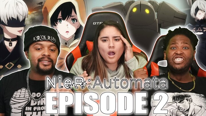 These Robots Gonna Body EVERYONE Now! Nier Automata Ver1.1a Episode 2 Reaction