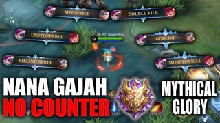 Nana Gajah Jadi Mematikan di Tangan yang Tepat!? Auto Bantay Musuh di Mythical Glory - Gameplay Nana