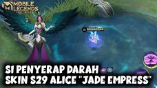 REVIEW SKIN ALICE SEASON 29 "JADE EMPRESS" | MOBILE LEGENDS BANG BANG