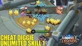 WOW!!! DIGGIE JADI SUPER OVER POWER DONK!!! BISA SOLO LORD DONK!! MAYHEM MODE MOBILE LEGENDS