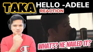 Adele - Hello (Cover by Taka from ONE OK ROCK) | REACTION
