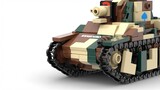 [Lego] Hướng dẫn lắp xe tăng Renault và máy bay chiến đấu mini