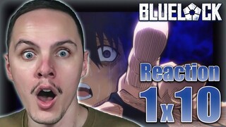 THIS WAS TOO CLOSE!! | Blue Lock Episode 10 Reaction