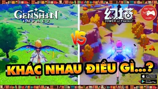 Tower of Fantasy || KHÔNG HẲN GIỐNG GENSHIN IMPACT - 5 ĐIỂM KHÁC BIỆT...! || Thư Viện Game