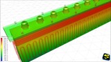 OLED Source Heat Transfer Simulation On GPU | samadii/ray