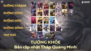 Tổng Hợp Các Tướng Mạnh Trong Bản Cập Nhật  Tháp Quang Minh