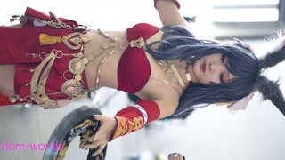 CICF2020 FF14 Final Fantasy 14 Penari Telinga Kelinci karena Guangzhou Comic Con