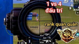 PUBG Mobile - Màn Solo 1 Vs 4 Căng Não Với Team Tay To | Hệ Đáng Chơi Nhất Đây Rồi!