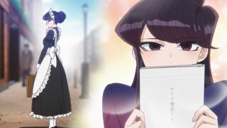 Episode Baru: Komi-san Pakai Gaun Pelayan