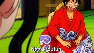 Luffy be like : nggak butuh gw kan MC😏