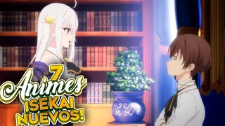 7 Nuevos Animes Isekai que TIENES que Ver 2022