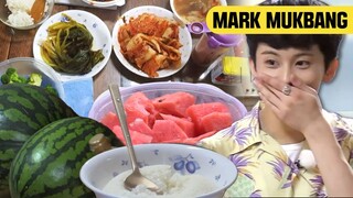 NCT MARK's K - Home Meal Mukbang Including Kimchi ☺ | Let's Eat Dinner Together