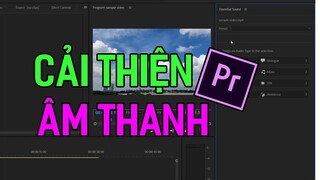 Cải Thiện Âm Thanh, Tăng Âm, Khử Tiếng Ồn Noise, Tạp Âm... Cho Video Clip - Premiere Pro | Bài 35