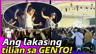 Agusan crowd ELECTRIFYING REACTION to SB19 entrance with GENTO! / Naliyagan Festival 2024