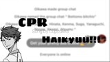 Haikyuu Bottom doing lyric prank _ CPR by CupcaKKe_