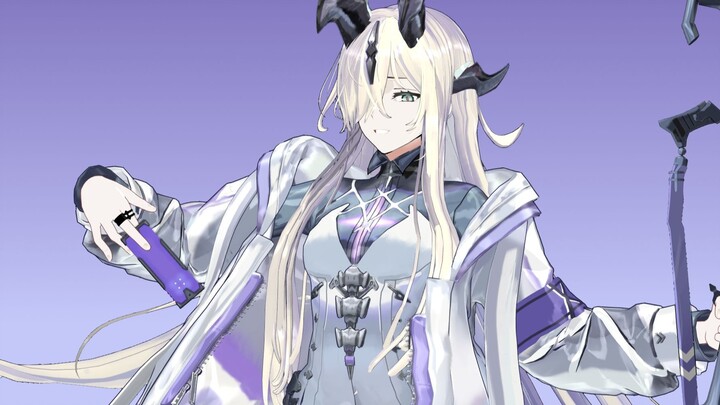 [โมเดลตนเอง/Arknights/MMD] การแสดงผลโมเดล 3 มิติของ Aburana Deadman
