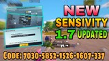 Setting Độ Nhạy Mới 1.7 & Code in PUBG Mobile | Không Giật & Sấy Xa Cực Chuẩn | Bong Bong TV