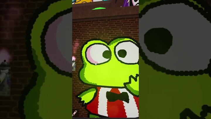 Aku Gambar Keroppi Di ROBLOX #shorts