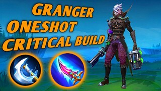 Granger oneshot critical build be like: