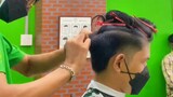 Two block x mullet Hair cut for men