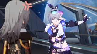 Silver Wolf: Chơi vài ván cũng không thể thắng được~💕 Cô bé tóc xám~『Honkai Impact Little Theater』