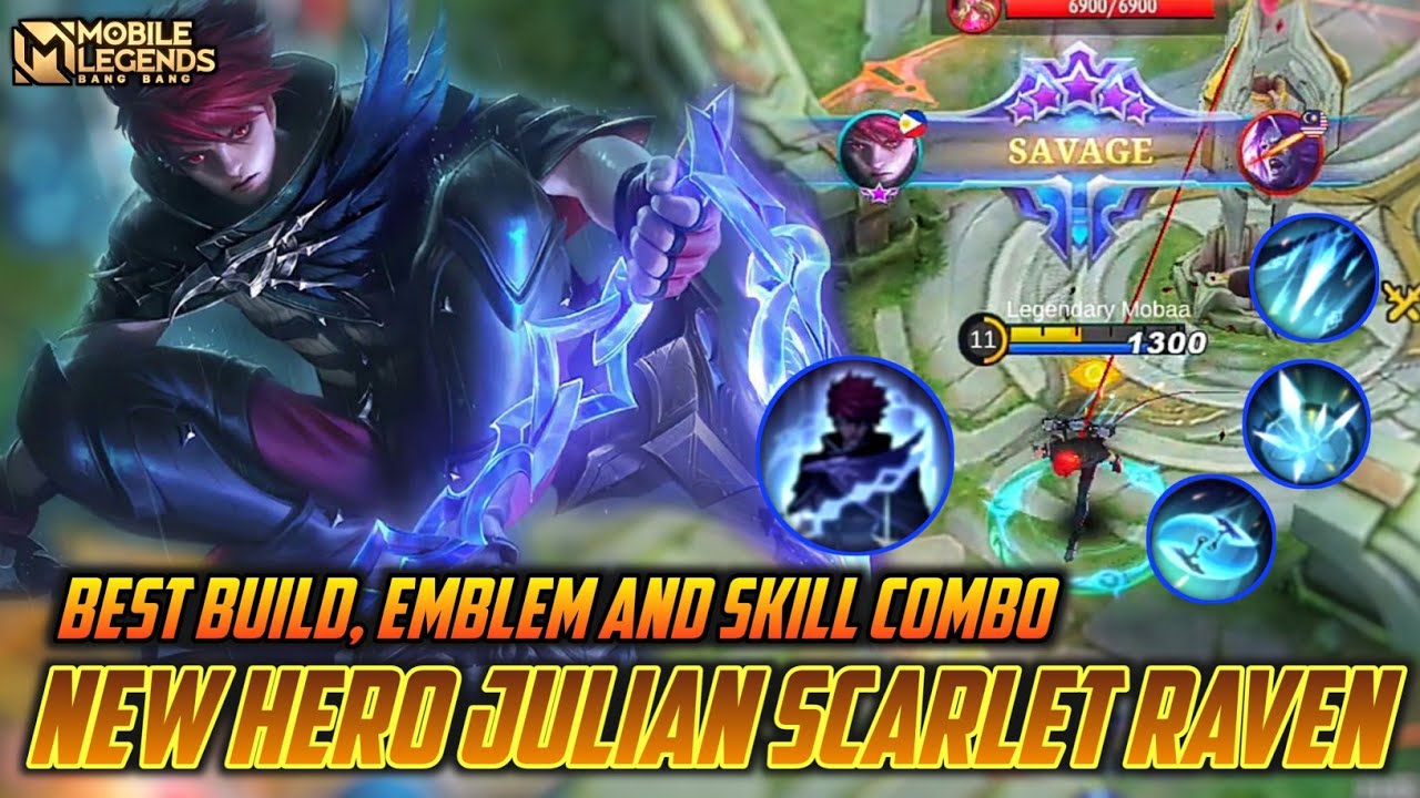 Julian Mlbb Gameplay , Next New Hero Julian Gameplay - Mobile Legends Bang  Bang - BiliBili