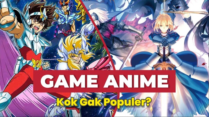Alasan Kenapa Game Anime Jarang Populer