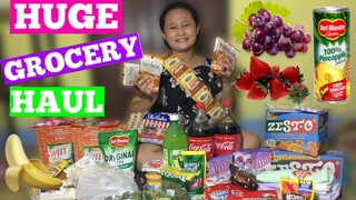 GROCERY SHOPPING + GROCERY HAUL (Cardo Dalisay? 👮) + SHOUT OUT