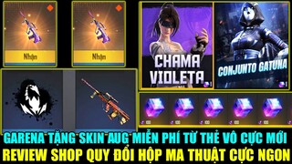 Cách Nhận Skin AUG Free Từ Thẻ Vô Cực Mới - Review Shop Quy Đổi Hộp Ma Thuật Cực Ngon | Free Fire