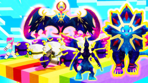 LUCKY BLOCK CHALLENGE SOLGALEO VS LUNALA THIÊN HÀ LUCKY BLOCK NGƯỜI ĐƯỢC CHỌN MINECRAFT