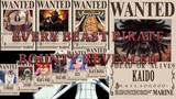 Beast Pirates Bounty Revealed | One Piece 1024 | Kaido&King&Queen&Tobiroppo