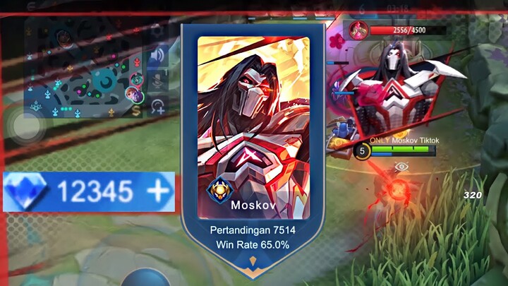 Habisin Semua Diamond Demi skin MOSKOV ABYSS - Keren Parah Cuy auto Maniac inimah