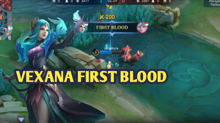 Lama gak maen vexana langsung first blood