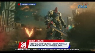 Mega trailer ng "Voltes V: Legacy", pinusuan ng milyon-milyong netizens worldwide | 24 Oras