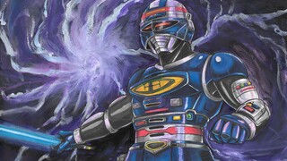 [Special Effects MAD] Blue lightning is the light of justice "Space Sheriff Shaida Battle Interlude 