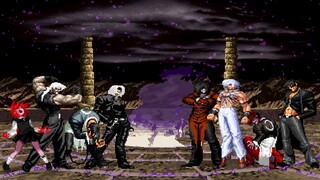 KOF MUGEN: TEAM OROCHI JONAS VS TEAM SUPER BOSSES